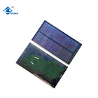 Customized 7.5V Transparent Glass Solar Panel ZW-11060-G Mini Portable Solar Panels Charger 0.8W