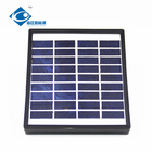 Zhiwang 9V Mini Poly Photovoltaic Solar Panel 1.5W Glass Laminated Solar Panel Charger ZW-1.5W-9V