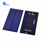 1.0W Epoxy Resin Solar Panel for Mini solar power system home ZW-11558 UV Treated 6V 0.12A
