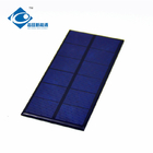 1.0W Epoxy Resin Solar Panel for Mini solar power system home ZW-11558 UV Treated 6V 0.12A